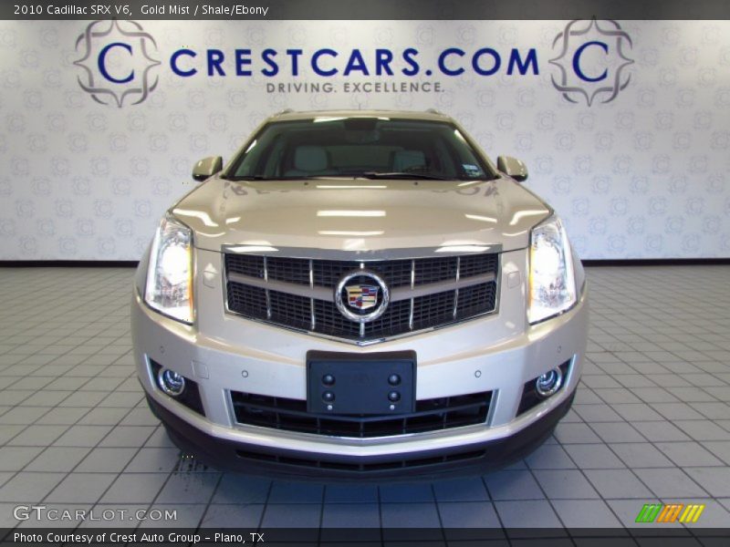 Gold Mist / Shale/Ebony 2010 Cadillac SRX V6