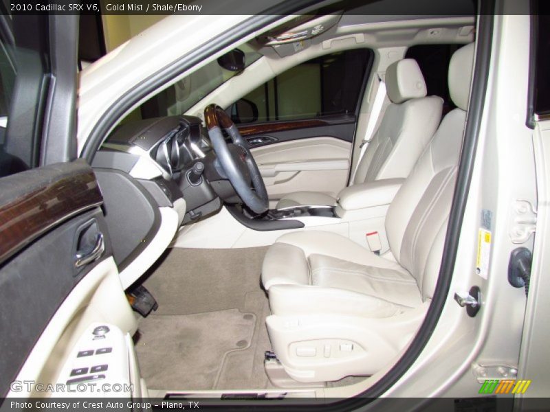 Gold Mist / Shale/Ebony 2010 Cadillac SRX V6