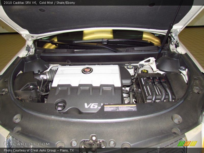 Gold Mist / Shale/Ebony 2010 Cadillac SRX V6