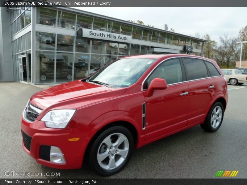 Chili Pepper Red / Ebony 2009 Saturn VUE Red Line AWD