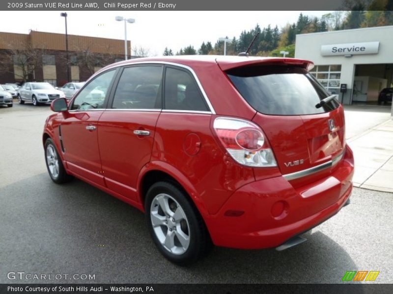 Chili Pepper Red / Ebony 2009 Saturn VUE Red Line AWD