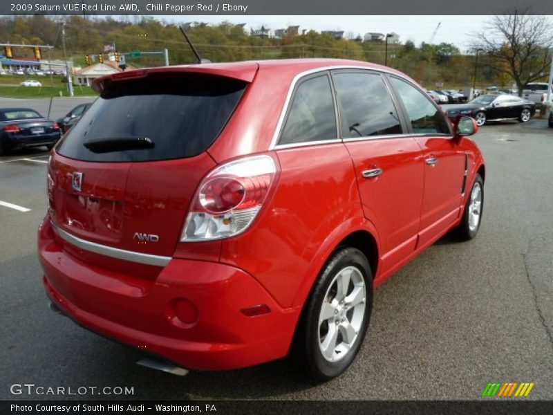 Chili Pepper Red / Ebony 2009 Saturn VUE Red Line AWD