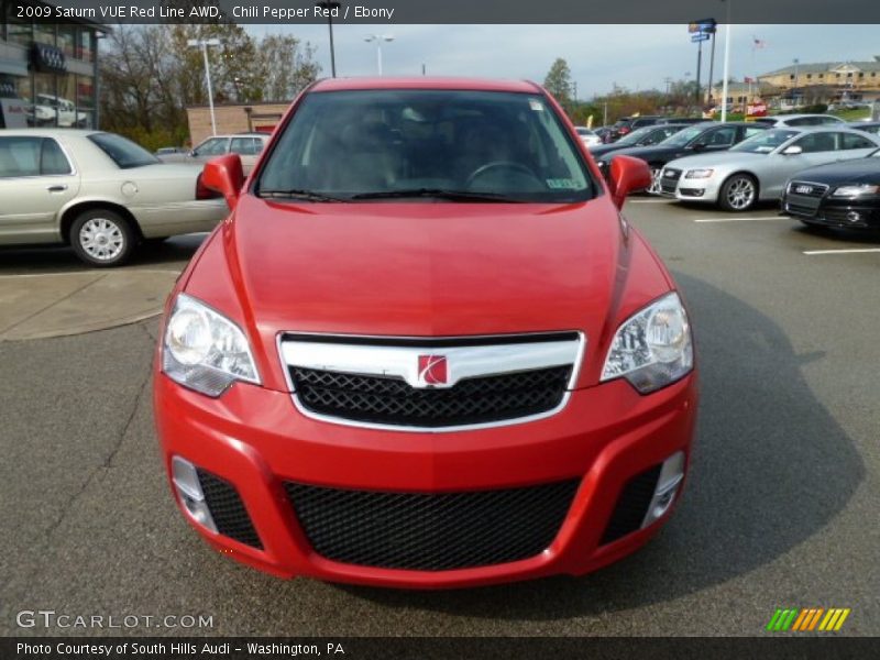 Chili Pepper Red / Ebony 2009 Saturn VUE Red Line AWD