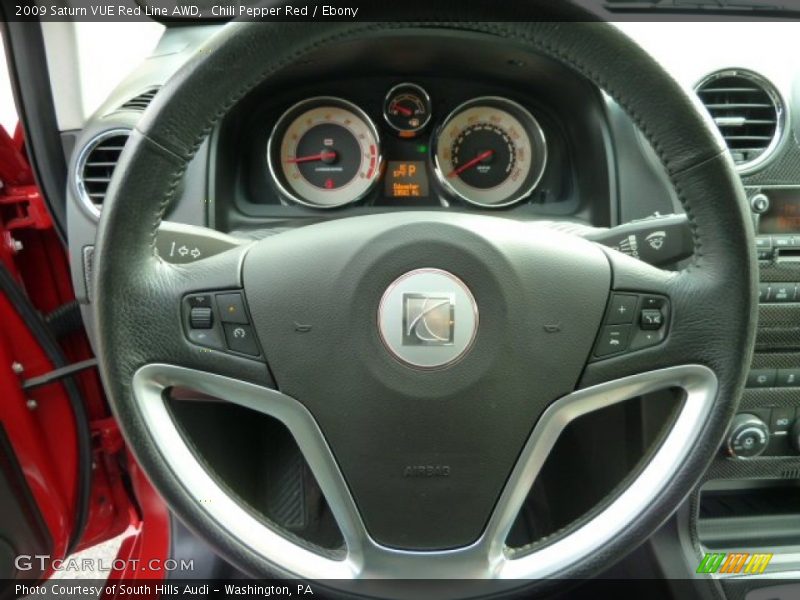  2009 VUE Red Line AWD Steering Wheel