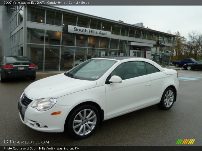 Candy White / Cornsilk Beige 2007 Volkswagen Eos 2.0T
