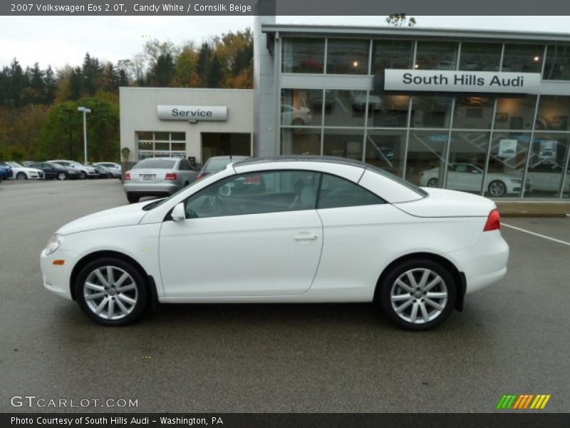Candy White / Cornsilk Beige 2007 Volkswagen Eos 2.0T