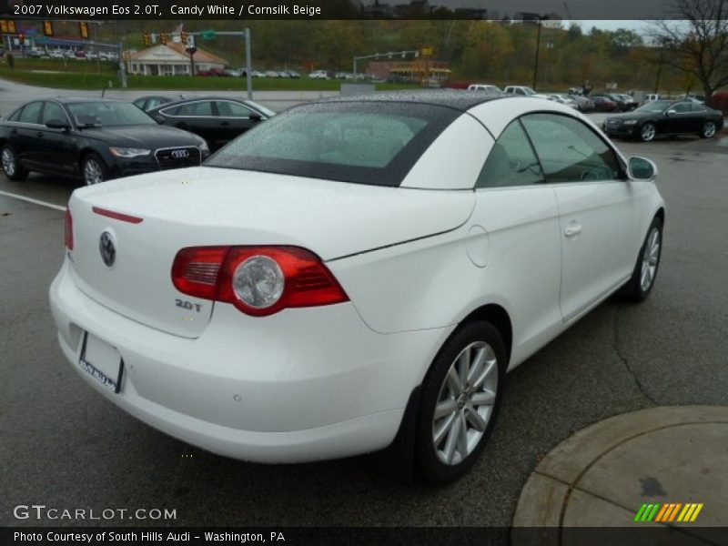 Candy White / Cornsilk Beige 2007 Volkswagen Eos 2.0T