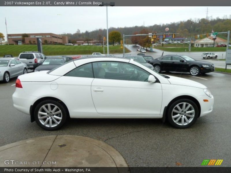 Candy White / Cornsilk Beige 2007 Volkswagen Eos 2.0T