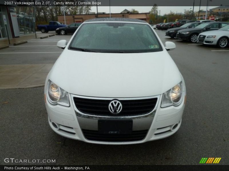 Candy White / Cornsilk Beige 2007 Volkswagen Eos 2.0T