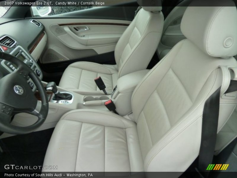 Candy White / Cornsilk Beige 2007 Volkswagen Eos 2.0T