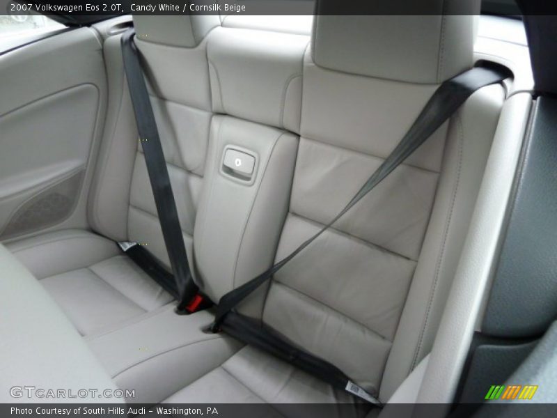 Candy White / Cornsilk Beige 2007 Volkswagen Eos 2.0T