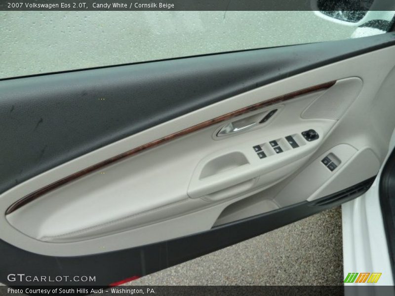 Candy White / Cornsilk Beige 2007 Volkswagen Eos 2.0T