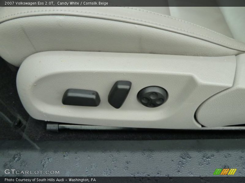 Candy White / Cornsilk Beige 2007 Volkswagen Eos 2.0T