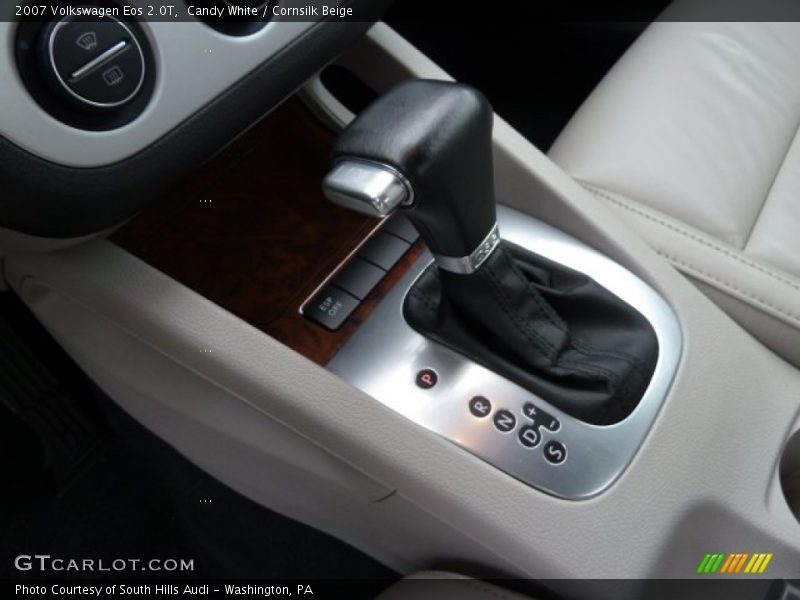 Candy White / Cornsilk Beige 2007 Volkswagen Eos 2.0T
