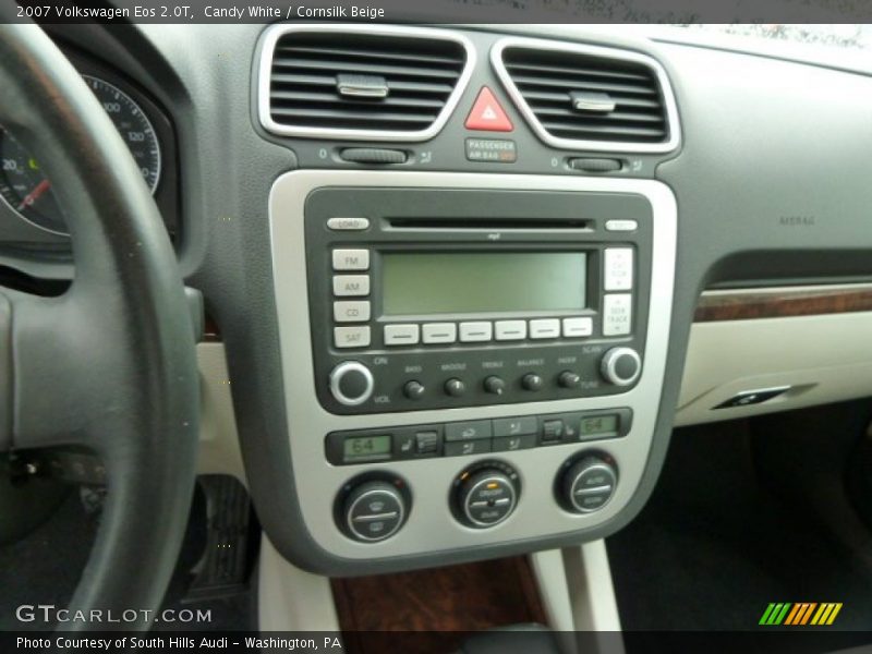 Candy White / Cornsilk Beige 2007 Volkswagen Eos 2.0T