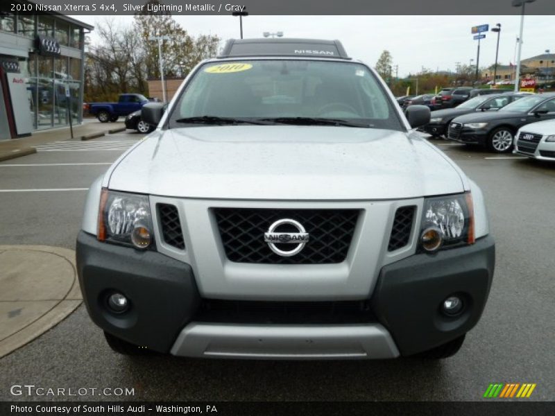 Silver Lightning Metallic / Gray 2010 Nissan Xterra S 4x4