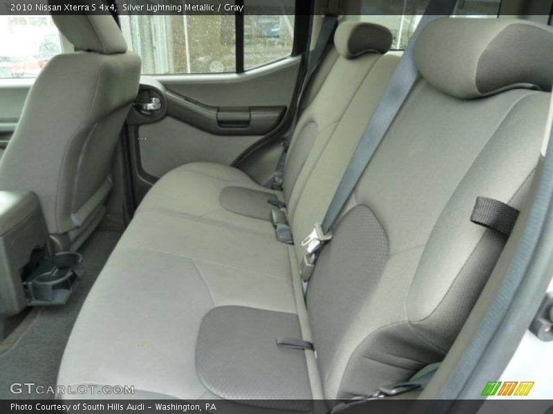 Silver Lightning Metallic / Gray 2010 Nissan Xterra S 4x4