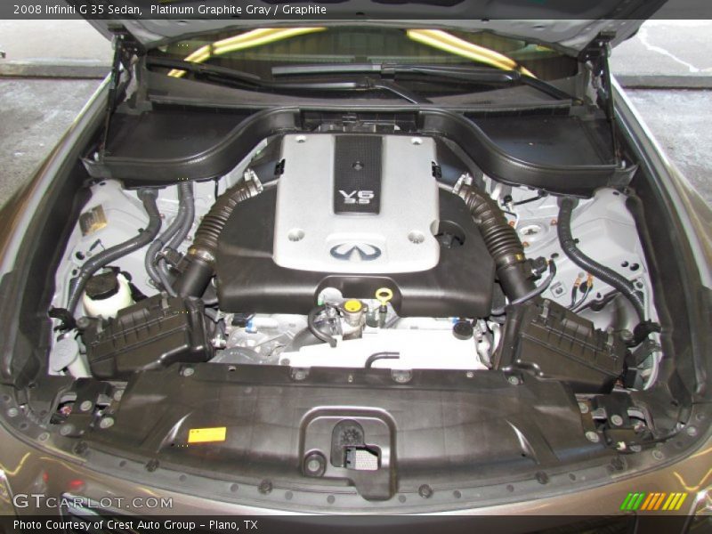 Platinum Graphite Gray / Graphite 2008 Infiniti G 35 Sedan