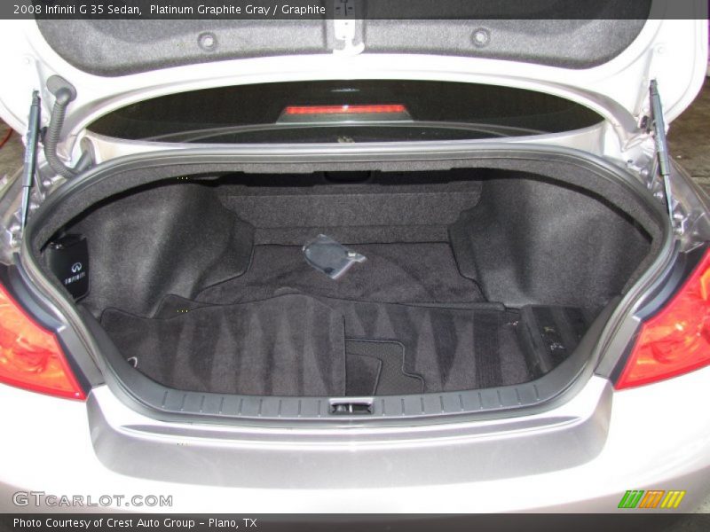 Platinum Graphite Gray / Graphite 2008 Infiniti G 35 Sedan