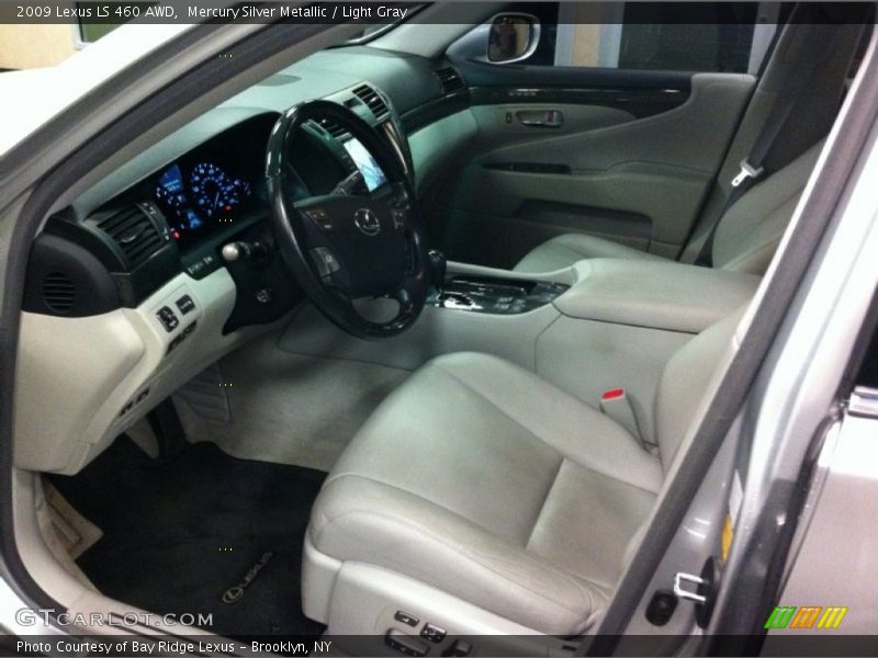 Mercury Silver Metallic / Light Gray 2009 Lexus LS 460 AWD