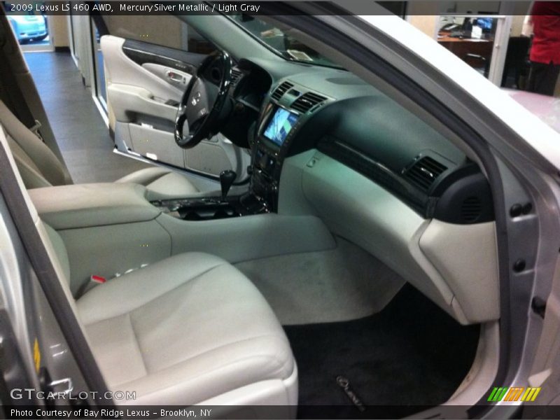 Mercury Silver Metallic / Light Gray 2009 Lexus LS 460 AWD