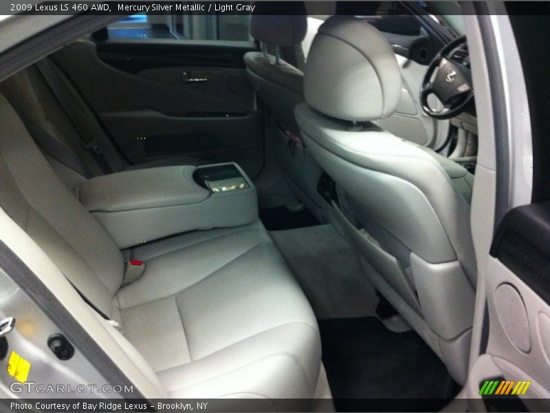 Mercury Silver Metallic / Light Gray 2009 Lexus LS 460 AWD