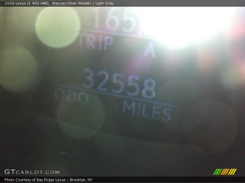 Mercury Silver Metallic / Light Gray 2009 Lexus LS 460 AWD