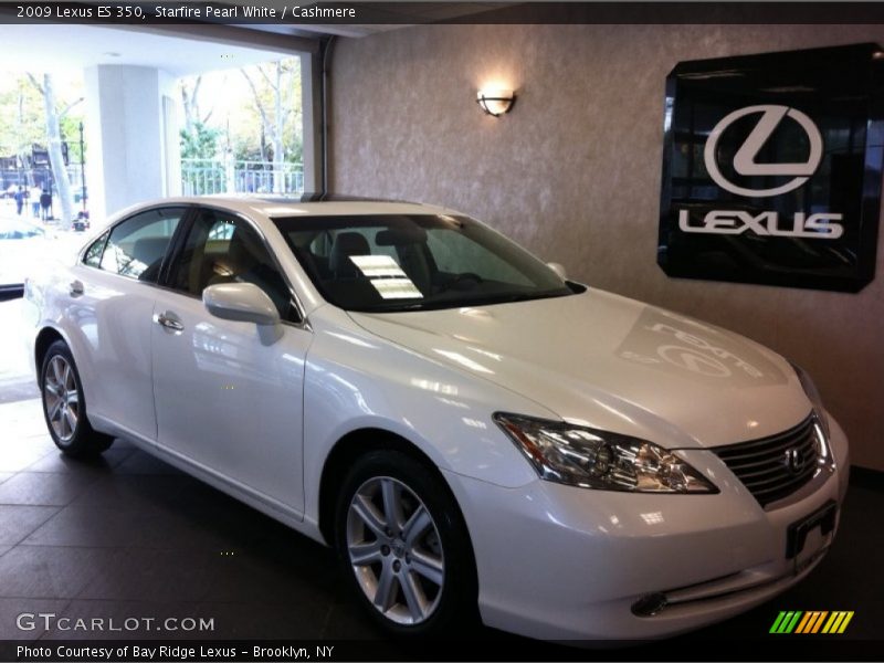 Starfire Pearl White / Cashmere 2009 Lexus ES 350