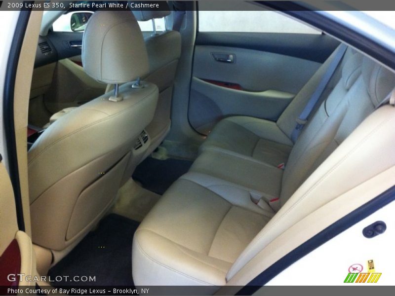 Starfire Pearl White / Cashmere 2009 Lexus ES 350