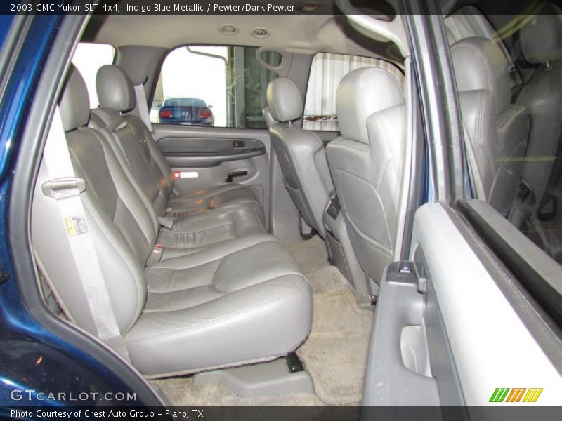 Indigo Blue Metallic / Pewter/Dark Pewter 2003 GMC Yukon SLT 4x4