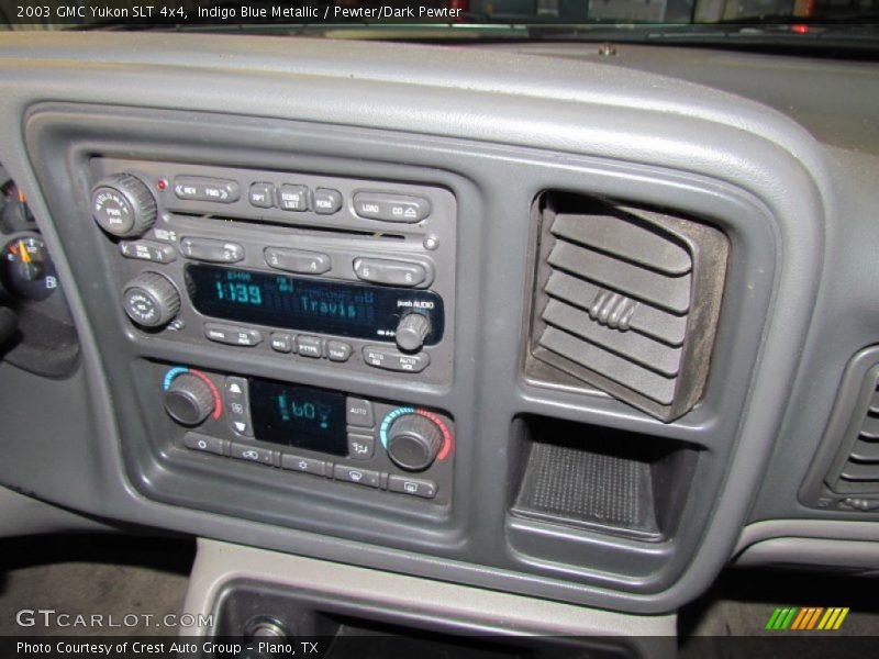 Indigo Blue Metallic / Pewter/Dark Pewter 2003 GMC Yukon SLT 4x4