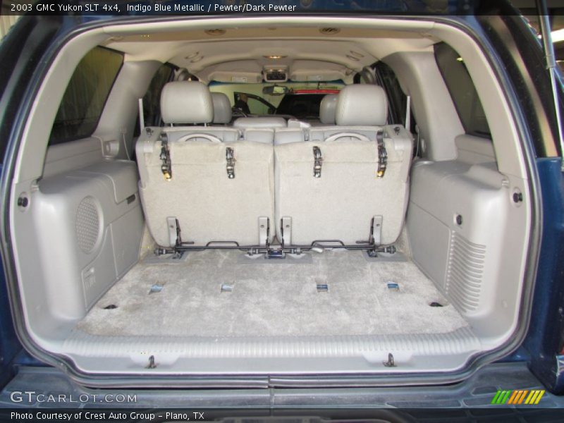 Indigo Blue Metallic / Pewter/Dark Pewter 2003 GMC Yukon SLT 4x4