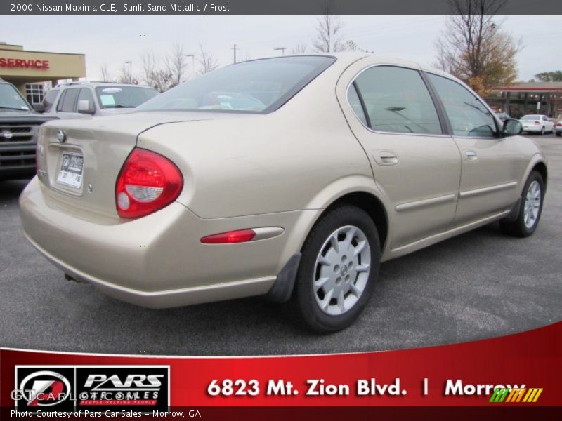 Sunlit Sand Metallic / Frost 2000 Nissan Maxima GLE