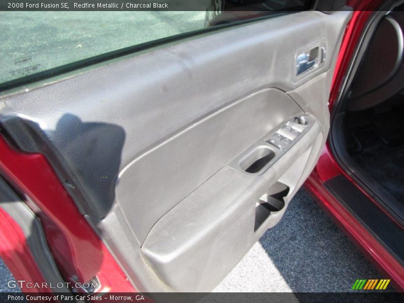 Redfire Metallic / Charcoal Black 2008 Ford Fusion SE