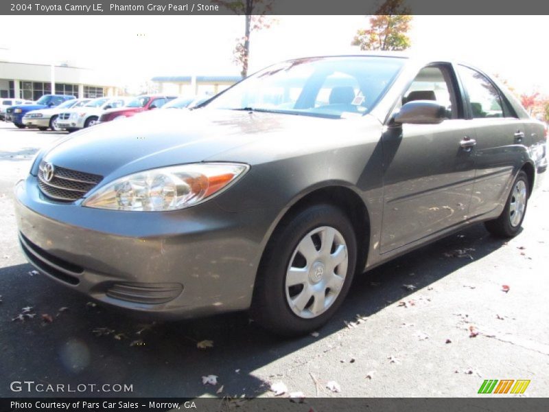 Phantom Gray Pearl / Stone 2004 Toyota Camry LE