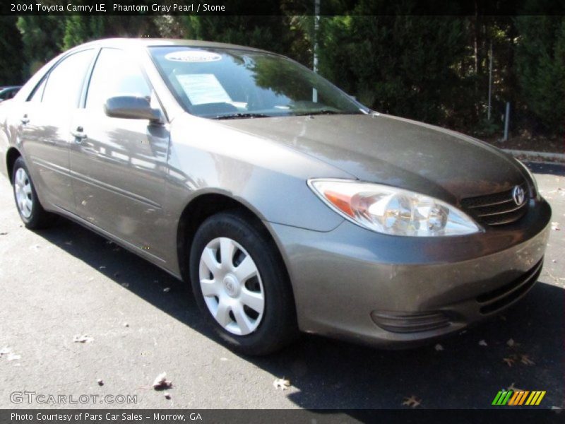Phantom Gray Pearl / Stone 2004 Toyota Camry LE