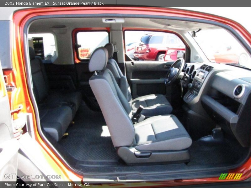  2003 Element EX Black Interior
