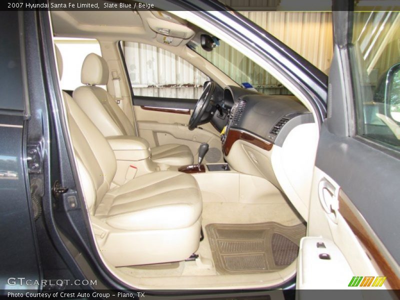 Slate Blue / Beige 2007 Hyundai Santa Fe Limited