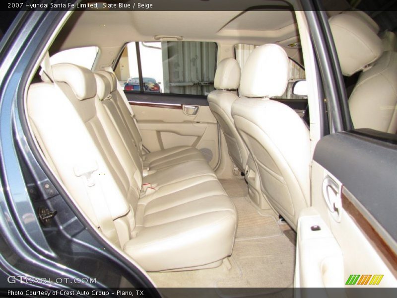 Slate Blue / Beige 2007 Hyundai Santa Fe Limited