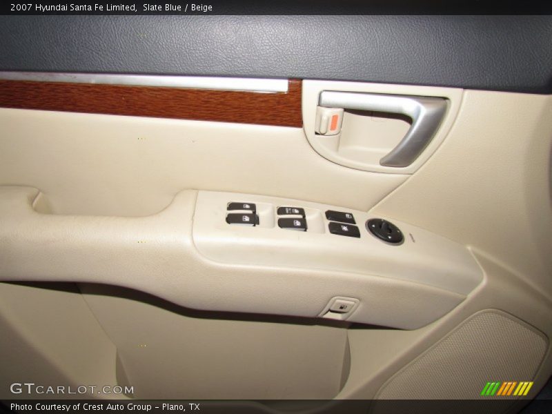 Slate Blue / Beige 2007 Hyundai Santa Fe Limited