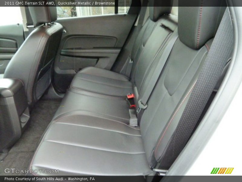 Quicksilver Metallic / Brownstone 2011 GMC Terrain SLT AWD