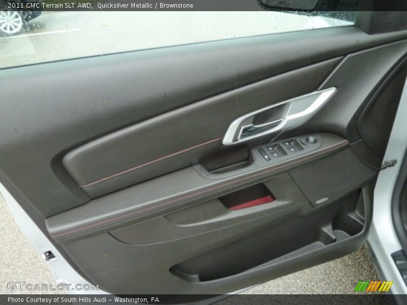 Quicksilver Metallic / Brownstone 2011 GMC Terrain SLT AWD