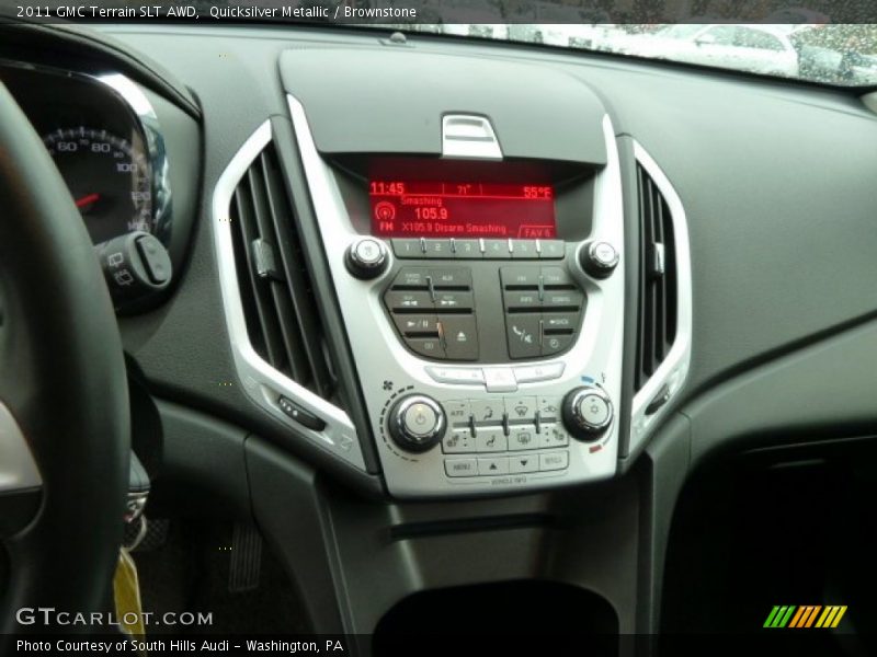 Quicksilver Metallic / Brownstone 2011 GMC Terrain SLT AWD