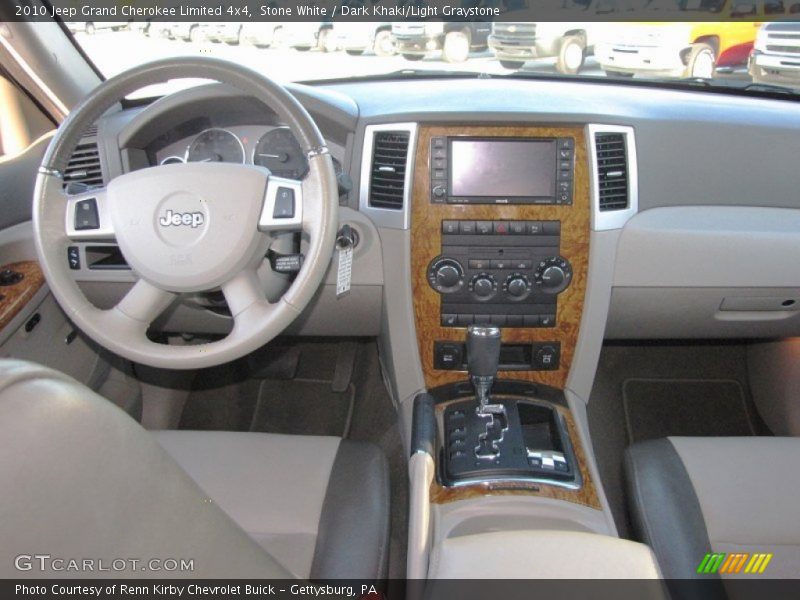 Dashboard of 2010 Grand Cherokee Limited 4x4