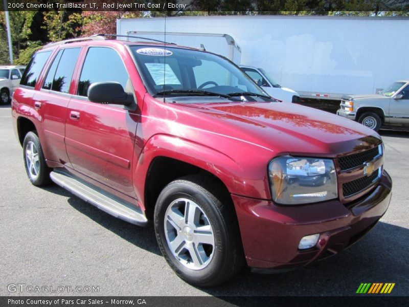 Red Jewel Tint Coat / Ebony 2006 Chevrolet TrailBlazer LT