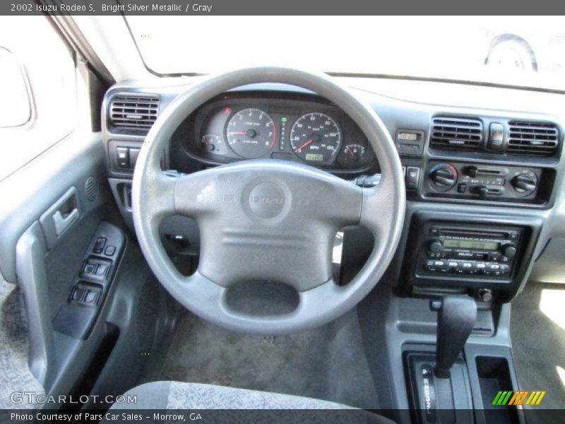 Dashboard of 2002 Rodeo S