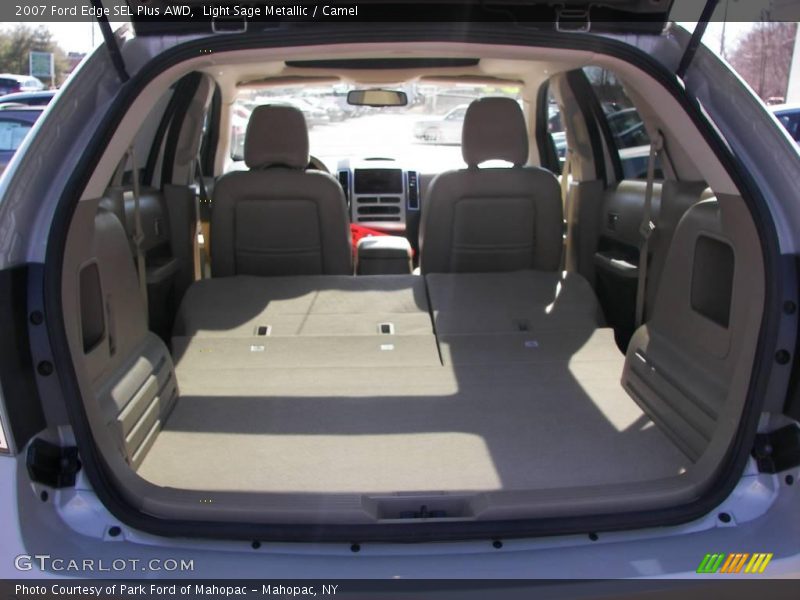 Light Sage Metallic / Camel 2007 Ford Edge SEL Plus AWD