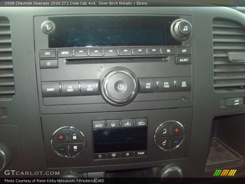 Silver Birch Metallic / Ebony 2008 Chevrolet Silverado 1500 Z71 Crew Cab 4x4