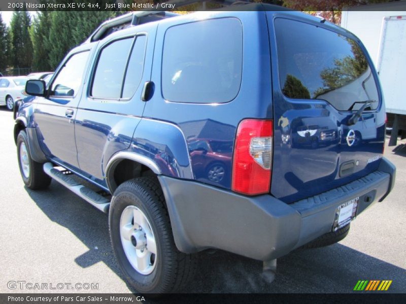 Just Blue Metallic / Gray 2003 Nissan Xterra XE V6 4x4