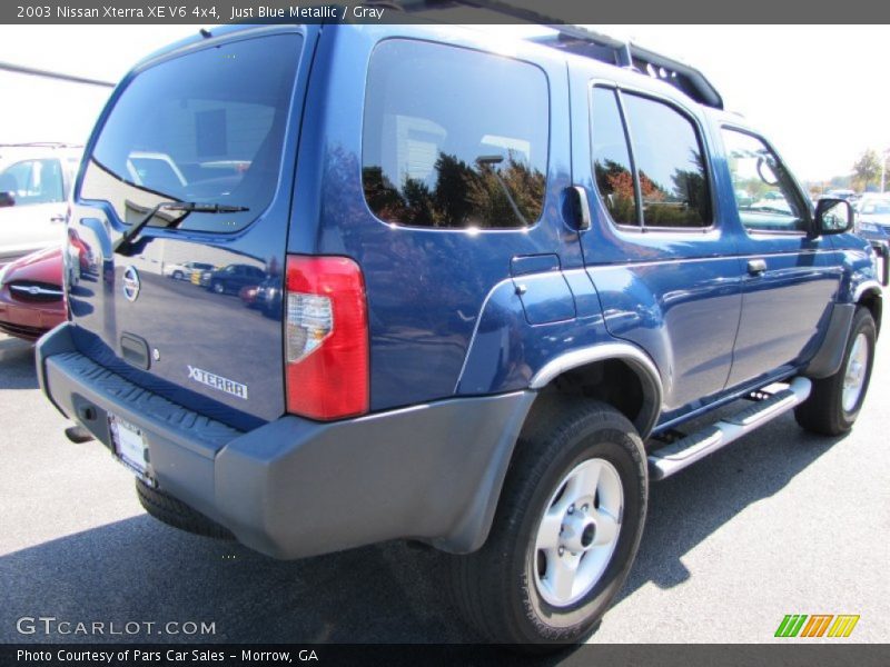 Just Blue Metallic / Gray 2003 Nissan Xterra XE V6 4x4